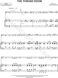 Image of binks sake one piece trumpet sheet music guitar chords. The Throne Room Trumpet Piano By Star Wars Sheet Music Collection Solo Accompaniment Instrumental Parts Print Play Sku Cl0003594