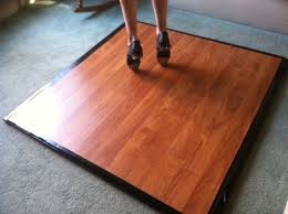 Portable Tap Dance Practice Floor 3 Layers Foam Pad Bottom Plywood Middle Floor Panels From Costco On Top Tap Dance Flooring Dance Floor Diy Dance Bedroom