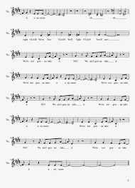 We Re Not Gonna Take It Sheet Music Composed By Twisted Stay Amazed Piano Sheet 827x1169 Png Download Pngkit