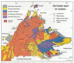 Rock units or geologic strata are shown by color or symbols. Figure 2 From Structural Geology Of The Neogene Maliau Basin Sabah Semantic Scholar