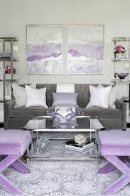40 lavender rooms that will sweep you right off your feet. Modern Lilac And Gray Living Room Transitional Living Room New York By Karen B Wolf Interio Purple Living Room Lavender Living Rooms Lilac Living Rooms