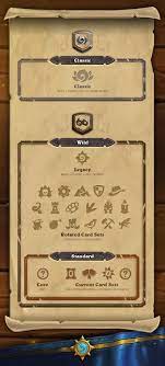 Hearthstone's new legacy set expands the wild format with classic cards. Introducing The Core Set And Classic Format Hearthstone