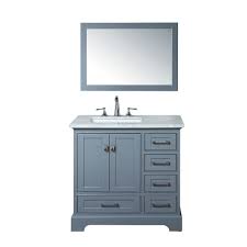 Not only bathroom vanities canada, you could also find another pics such as bathroom vanities art, bathroom vanities maine, bathroom vanities online, bathroom vanities product. Stufurhome Newport Grey 36 Inch Single Sink Bathroom Vanity With Mirror The Home Depot Canada