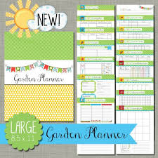 Have Your Most Successful Gardening Year Ever By Staying Organized And On Task With Our New Garden Planner This Set Com With Images Garden Planner Custom Planner Planner