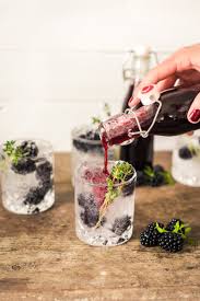 Brombeer Spritz Butter Bier Rezept Cocktail Essen Butterbier