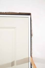 You can also tape the bottom of the circular saw to protect the door when cutting. Troubleshooting A Prehung Door Installation Fine Homebuilding