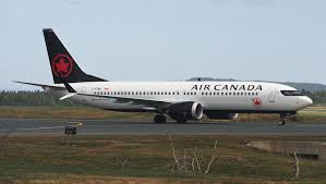 The first in the rex fleet, this boeing 737… C Fsnu Boeing B737 Max 8 Air Canada At St Johns International Airport Boeing 737 Boeing Fleet