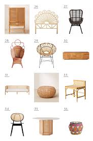 Cane Decor Trend The Rattan Furniture We Re Loving Trending Decor Rattan Furniture Classy Rooms