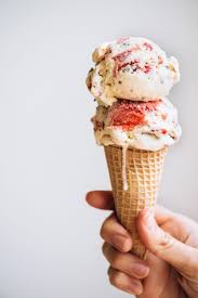 Creme Fraiche Roasted Strawberry Buckwheat Crumble Ice Cream Now Forager Ice Cream Cream Recipes Yummy Ice Cream