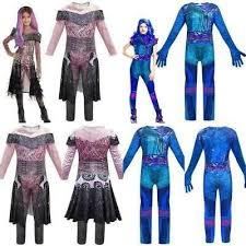 Sponsored Ebay Audrey Girls Child Movie Descendants 3 Halloween Cosplay Costume Party Suit Cool With Images Kids Costumes Girls Jumpsuits For Girls Princess Dress Kids