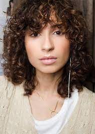 So if you want a style that'll have you hopping out of bed looking fire, this it it. Pin On Curly Hair With Bangs