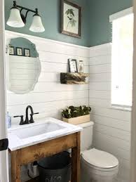 One of the best bathroom designs of all times is the spa bathroom design. 30 Stylish Powder Room Ideas Full Color And Amazing Design Shiplap Bathroom Bathroom Makeover Diy Bathroom