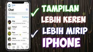 Even you can conceal the blue. Update Cara Download Whatsapp Aero V 7 91 Apk Tampilannya Lebih Seakan Akan Iphone X Ios 12 Whatsappmodterbaru