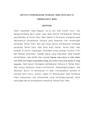 Masalah gangguan bekalan air di jalan thamby kechil. Kerja Kursus Pengajian Am Penggal 2 Stpm 2014