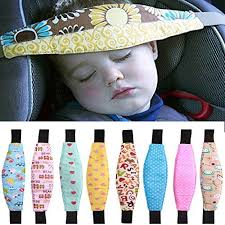 Car Safety Seat Sleep Positioner Infants And Baby Head Support Pram Stroller Fastening Belt Adjustable Baby Head Support Baby Car Safety Baby Car Seats