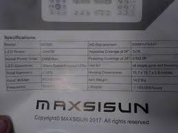 The functioning of this grow light is a bit complex, and you definitely need to know about a few things before buying, which we are going to explain in a question and answer format. Maxsisun 600w Led Grasscity Forums The 1 Marijuana Community Online