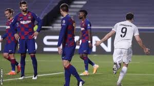 Lionel messi has recovered from an ankle injury and ready to take on huesca on sunday as barcelona look to get their la liga season back on track fo. Barcelona V Bayern Munich Big Changes Needed At Humiliated Barca Gerard Pique Bbc Sport