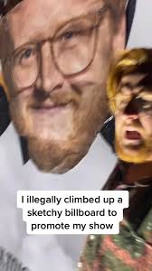 Climbing A Billboard