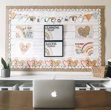 As we navigate our way through the pandemic, the thought of a fresh start in the classroom becomes more and more appealing. Boho Rainbow Classroom Decor Stephanie Nash