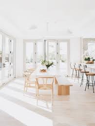 Bright Dining Area And Minimal Living Dining Room Design Dining Room Inspiration Home