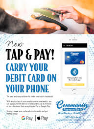 If you may be saying why, this information is completely invalid and. Tap Pay Carry Your Debit Card On Your Phone Community Resource Bank Northfield Mn