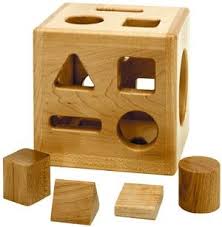 Montessori Materials Maple Shape Sorter Wooden Childrens Toys Wooden Toys Kids Wooden Toys