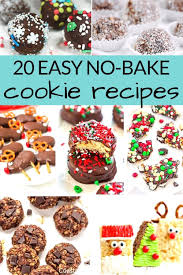 The short bake time in this recipe isn't a typo—these cookies should be moist and fudgy in the center, almost like a brownie. 20 Easy No Bake Christmas Cookies To Make Now Christmas Baking Cookies Christmas Cookies Easy Christmas Baking Easy