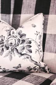Black And White Buffalo Check Chair Cushions Farmhouse Living Room Makeover Home Decor Love And Specs Farm House Living Room Plaid Living Room Buffalo Check Chair