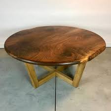 Big slabs must be shipped by truck. Live Edge Round Coffee Table