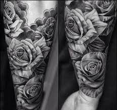 12 stunning blue rose tattoos on ankle. Top 55 Best Rose Tattoos For Men Improb