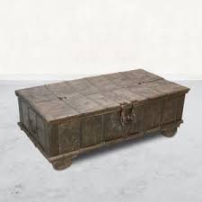 A chest coffee table will serve all of the normal functions of any coffee table while adding storage capabilities, as well. Antique Indian Coffee Tables Trunks Orient House Sydney
