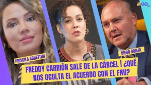 Freddy Carrión sale de la cárcel