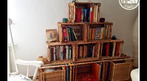 Das ist nicht schwer und macht doch mehr spaß als ein gekauftes regal, das. Bucherregal Aus Holzkisten Traumbauernhaus
