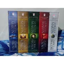 It is an adaptation of a song of ice and fire, a series of fantasy novels by george r. Brandnew A Song Of Ice And Fire Game Of Thrones 5 Books Set By George Rr Martin Shopee Philippines
