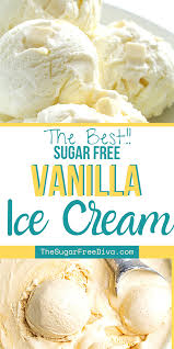The Best Sugar Free Ice Cream Sugar Free Ice Cream Sugar Free Ice Cream Recipe Ice Cream Maker Recipes