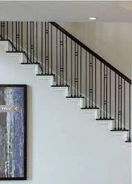 Hf16 6 1 Small Double Square Hollow Baluster Stair Railing Design Wrought Iron Stair Railing Iron Stair Railing
