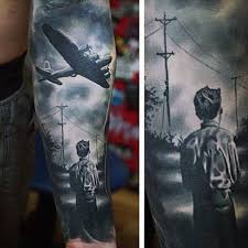 Lara is definitely sure to find many of these in the world war 2 bunkers :) ww2 aircraft. 70 Ww2 Tattoos For Men Memorial Military Ink Design Ideas