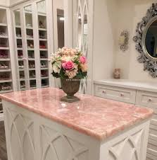 Rose Quartz Romantic Closet Gemstone Collections Semi Precious Stone Slabs Tables Surfaces Diy Countertops Outdoor Kitchen Countertops Concrete Kitchen
