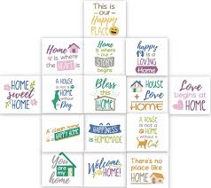 I think home is the haven of earth. Home Sweet Home Quotes Embroidery Pack Embroidery Super Deal