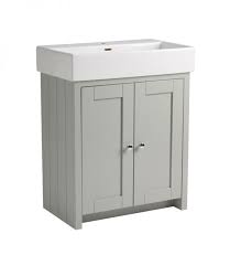 You're going to love the look of this painted vanity and how easy it is to recreate if for around $20.00, plus you'll have paint to spare. Tavistock Lansdown Freestanding Vanity Unit Basin