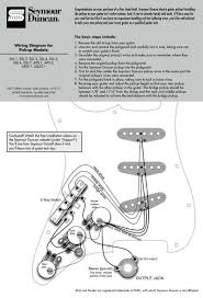 Like going back to 1959 and buying an original paf humbucker. Wiring Instructions Seymour Duncan