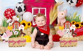 And with party favors, decorations, gifts and giveaways. Amazon Com Farm Birthday Party Centerpiece Sticks Diy Farm Animals Table Decorations Barnyard Cutouts For Baby Shower Birthday Decorations Set Of 18 Cutouts Toys Games