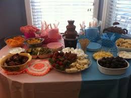 Want to throw an unbelievable gender reveal party? Oh Boy Or Girl Gender Reveal Party Gender Reveal Party Food Gender Reveal Food Table Gender Reveal Food