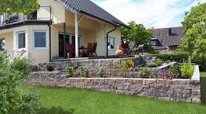 Wie eine steinwand garten und co. Gartenmauern Koll Steine