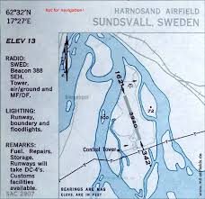 Die strecke beläuft sich auf km. Flughafen Sundsvall Harnosand Timra Anflugkarten Military Airfield Directory