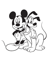 Birthday disney magic mickey mouse wizard mickeymouse waltdisney mickeymousedisney mickey_mouse waltdisneyanimation waltdisneypictures mickeymouseart happy 90th birthday, mickey mouse! Mickey Mouse And Pluto Coloring Page Free Printable Coloring Pages Coloring Home