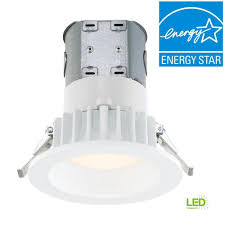 Sunco led recessed cans, disk downlights, or led slims are bright ceiling downlights that are easy to install. Envirolite Easy Up 4 In White Integrated Led Recessed Kit Ev407943wh27 The Home Depot In 2021 Recessed Lighting Kits Recessed Lighting Led Recessed Lighting