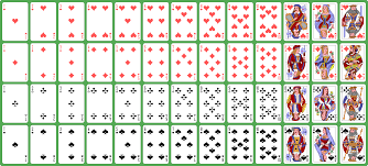 Of those that do, the most common is a solid star (as is the case with bee cards). File Atlasnye Playing Cards Deck Svg Wikimedia Commons