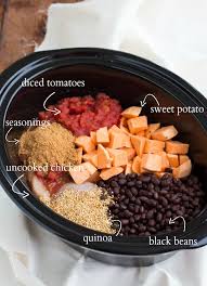 Crockpot Sweet Potato Chicken And Quinoa Soup So Good And Super Healthy Slow Cooker Sweet Potatoes Recipes Cooker Recipes