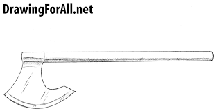 How To Draw A Battle Axe